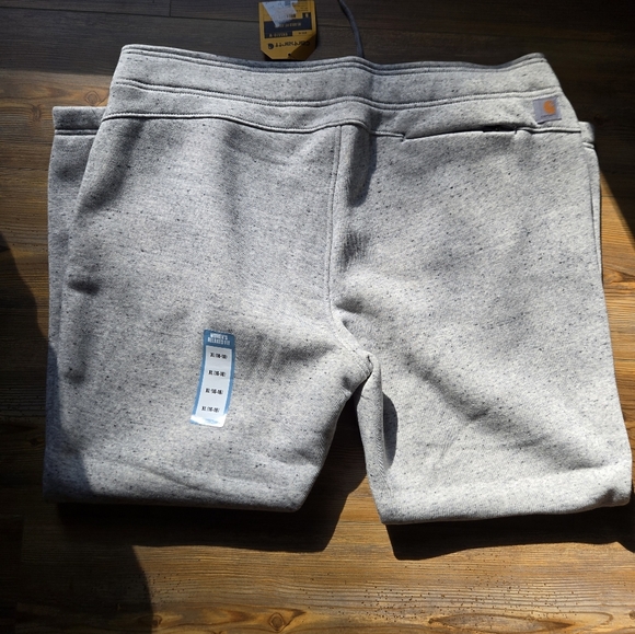 Carhartt Gray Straight Leg Sweatpants Durable Style NWT - Picture 2 of 7